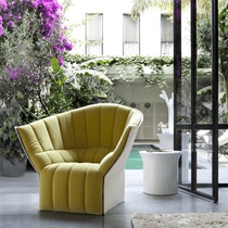 Designer Brief Sector Chair Muscle Sofa Seat Living Room Bedroom Nordic Small Family Style Armrest Hotel Decent Board Room