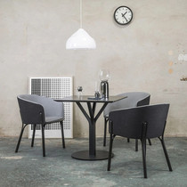 Designer Brief Modern Casual Chair Home Restaurant Cafeterie Hotel Decent Board Room Dining Chair Solid Wood Bending Board Chair