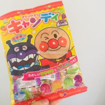 Spot Japanese bread Superman Child water fructose with tea polyphenols Tooth Sugar 3 Fruits Taste