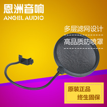 Double-layer broadcast recording K song special microphone microphone microphone noise-proof wind-proof net spray-proof cover cantilever bracket universal