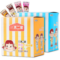 Fujia Big Lollipop 280g 28pcs Mixed milk fruit sugar Wedding candy Leisure snack box