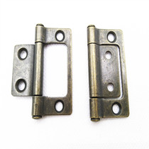 Imitation ancient hinge Qinggu bronze hinge furniture small hinge orthocenter primary-secondary hinge hinge primary-secondary hinge 2 inches
