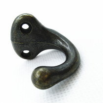 Kitchen Hook Bathroom Clothes Hook Retro Single Hook Ancient Bronze Color Clothes Hook Wardrobe hook Thickened Solid Clothes Hook