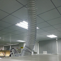 Jintuo wave soldering exhaust pipe 100-200 Ridong smoking pipe SMT workshop exhaust pipe Nylon pipe aluminum foil tape