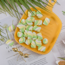 Simulation twist marshmallow fake dessert cake baking decoration candy model shooting props Window display ornaments