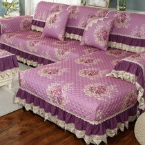 Sofa cushion all season universal non-slip cloth art cushion minimalist modern sofa cover full-pack sofa cover set for set-up.