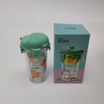 New Korean Glass Milk Cup protein powder shaking Cup 500 ml fitness water Cup mixing cup