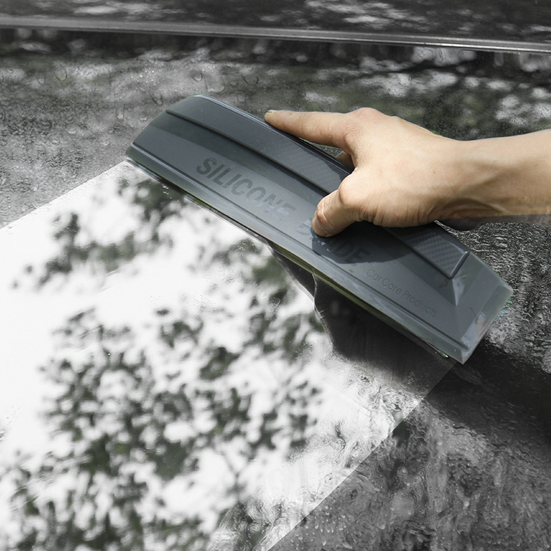 one-piece molding, glass scraper for car wiper, silicone does not hurt car paint, special cleaning tool for car washing
