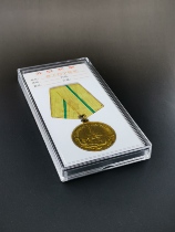 The box of the Soviet Union so 32mm campaign medal General transparent collection display box