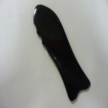 Horns scraping plate to enlarge the wavy fish-shaped scraping sheet