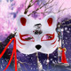 Cute cat face mask Chinese style mask cat model vibrato little fox selfie COS mask Hanfu with tassels Cute cat face mask Chinese style mask cat model vibrato little fox selfie COS mask Hanfu with tassels