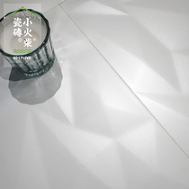 Small match tile glazed 3D geometric three-dimensional brick Tile wall brick background wall Living room Dining room Kitchen Bathroom