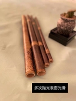 Natural bamboo massage stick beauty health therapy bamboo Meridian dredging stick hollow smooth without Burr heavy