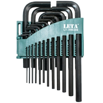 LETA Hexagon Socket Wrench Tool Set 25-piece Set of Male Imperial Hexagon Screws LT-HW208