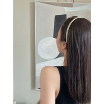 INNOSENSE Joker Satin Fine hairband solid color simple hairpin pressure hair fairy air retro exquisite headdress