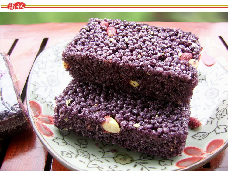 5袋包邮 蒲议黑米酥米花糖300克 四川特产零食手工米花糖糕点