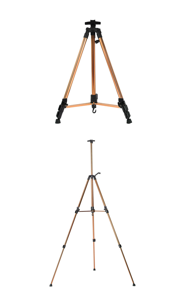 勃克多功能便携素描写生绘画铝合金画架美术支架式金属折叠画架