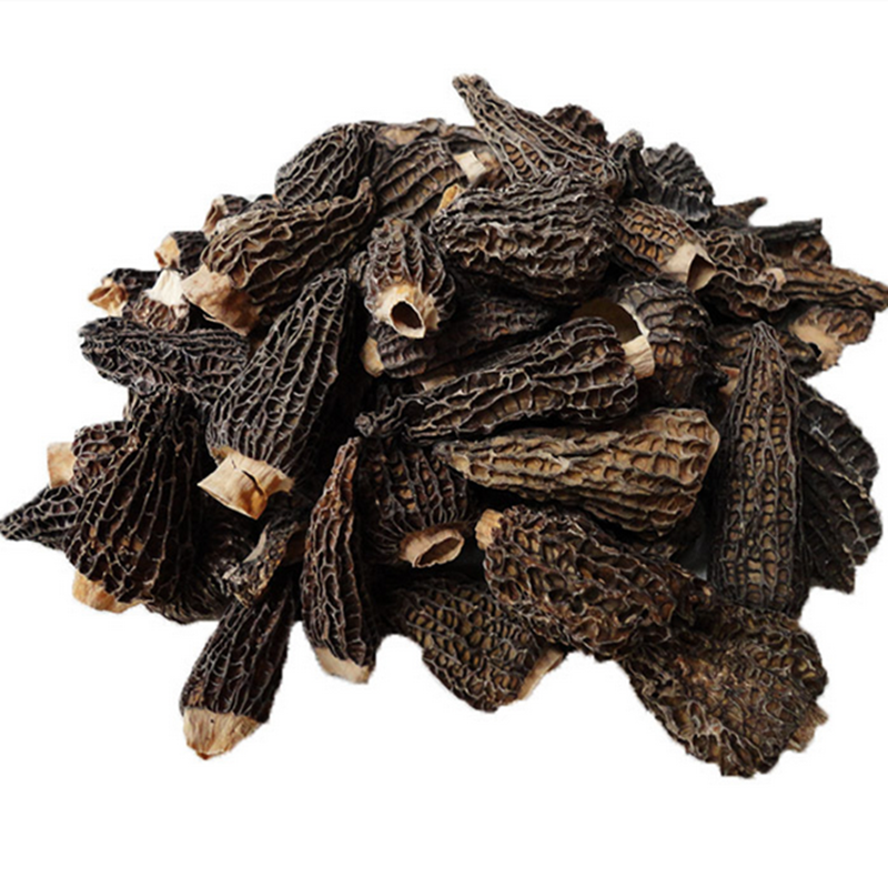 2016年新货野生干羊肚菌特级菌菇全剪柄4-7公分云南特产煲汤食材