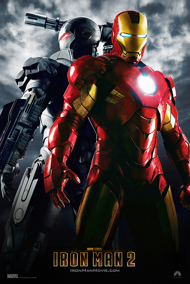 钢铁侠2 iron man2 战争机器 正版授权电影纪念海报 尺寸60x90cm