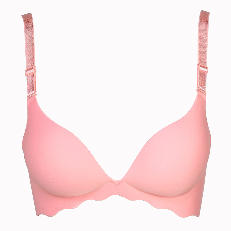 一片式无痕调整型胸罩小聚拢文胸 品牌:爱蕴美  款号:1802  罩杯款式