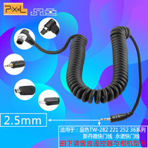 Color RW-221 TW-282 TC-252 Wireless Remote Control Canon Nikon Sony Shutter Cable