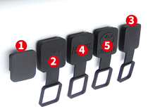 American square mouth trailer bar Rubber square mouth cover Off-road vehicle rear tow hook plug cover Base square mouth protection cover