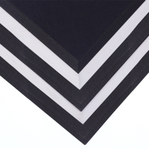 4K 8K thick hard black cardboard White cardboard Children DIY handmade painting paper Handmade paper black card white card