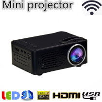  Cheap mini projector HD small Portable projector Student Portable wireless