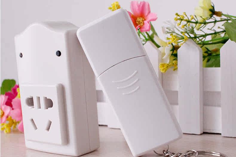 声表创胜品牌无线数码遥控插座单孔电源插座1200w可