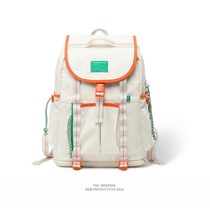 Madebag Niche Design School Bag Schoolgirl Hit the Thins Day Department Korean Edition Double Shoulder Bag Travel Casual Backpack Man