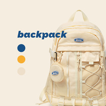 MADEBAG2022 New Original School Bag Womens Small Crowddesign Sens Day Department High School Double Shoulder Bag Junior High School Backpack