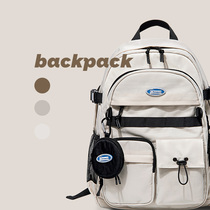 MADDEBAG) 2022 new original design sensation small crowdbag female college student double shoulder bag tidal card computer backpack