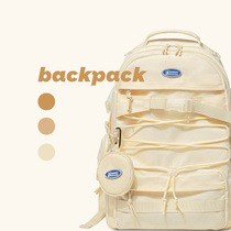 MADDEBAG original 2022 new school bag female college students in double shoulder bag high school Little crowdDesign Backpack Men