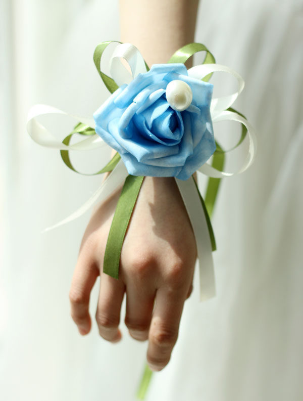 手腕花结婚道具新娘伴娘手腕花韩式腕花仿真腕花拍照道具