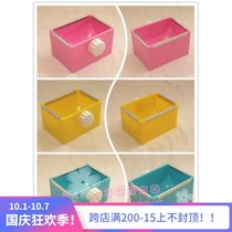 Carno simple fixed food bowl ChinChin rabbit Guinea Pig Bowl anti-bite four-color optional