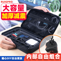 Applicable gopro storage package diy customised digital accessories Containing Bag Hard Drive Bag Charger Multifunction Finishing Data Line Containing pack insta360oner Containing Pack Sports Camera contained