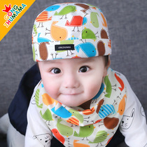 Baby hat 0-3-6-12 months male and female baby hat autumn winter tyre hat pirate hat pure cotton turban spring autumn
