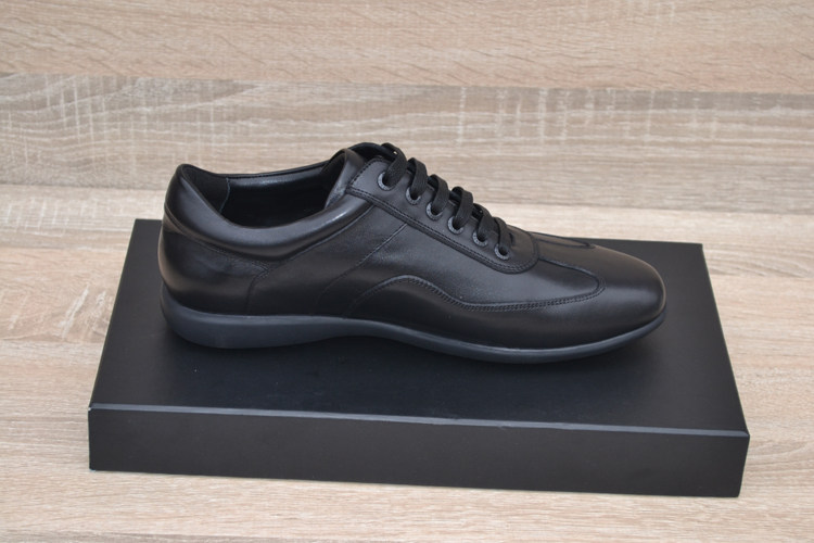 boss haoge专柜正品英伦商务休闲男鞋真皮头层牛皮系带新款男皮鞋