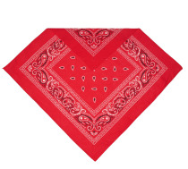 Red banana monarch headscarf male and female trendy Y2K hot girl head hip hop towel movement hair with west coast face towels