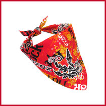 Ma Ye rock square scarf male summer sweat-absorbing motorcycle heavy locomotive Y2K hot girl hip-hop headscarf womens bag fashion