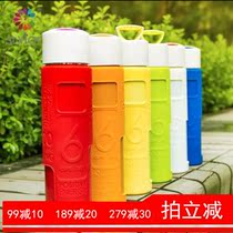 Flower color excellent product large capacity stainless steel thermos cup men and women business portable cup creative water cup straight Cup students