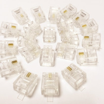 Special price high quality 2-cell phone Crystal Head RJ11 head phone line crystal head 6P2C 2-core Crystal Head