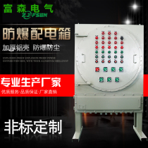 Explosion-proof power lighting box Maintenance power outlet box Floor-mounted power distribution PLC control cabinet Cast aluminum dustproof