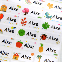 New waterproof stickers paper stickers book stationery water Cup tableware can be placed in microwave oven disinfection cabinet heating
