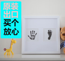 Baby hand and foot ink pad newborn baby souvenir gift