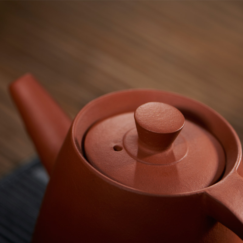 Yixing it kung fu tea set undressed ore old zhu purple clay mud pure manual small household teapot
