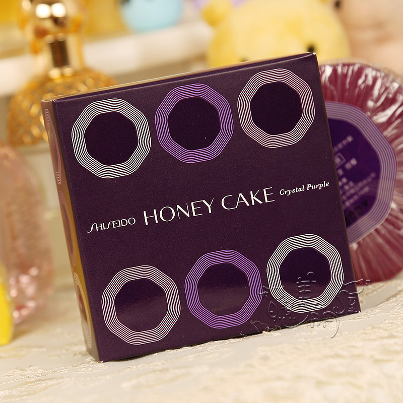 日本 资生堂 紫罗兰 蜂蜜透明 美容 香皂手工皂135g 洗脸 沐浴皂