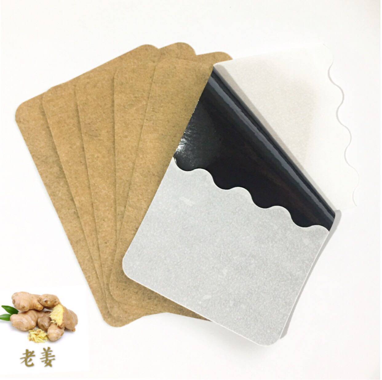 原始点发热姜贴生姜贴膝盖热敷热帖暖宝宝暖宫寒贴正品50片正品