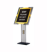 Facade bevel black diamond signboard Iron paint billboard display card display stand Promotional signboard signboard signboard signboard signboard signboard signboard signboard signboard signboard signboard signboard signboard signboard