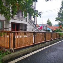 Outdoor bamboo fence fence fence guardrail small fence to block the garden retaining wall Japanese courtyard bed and breakfast partition